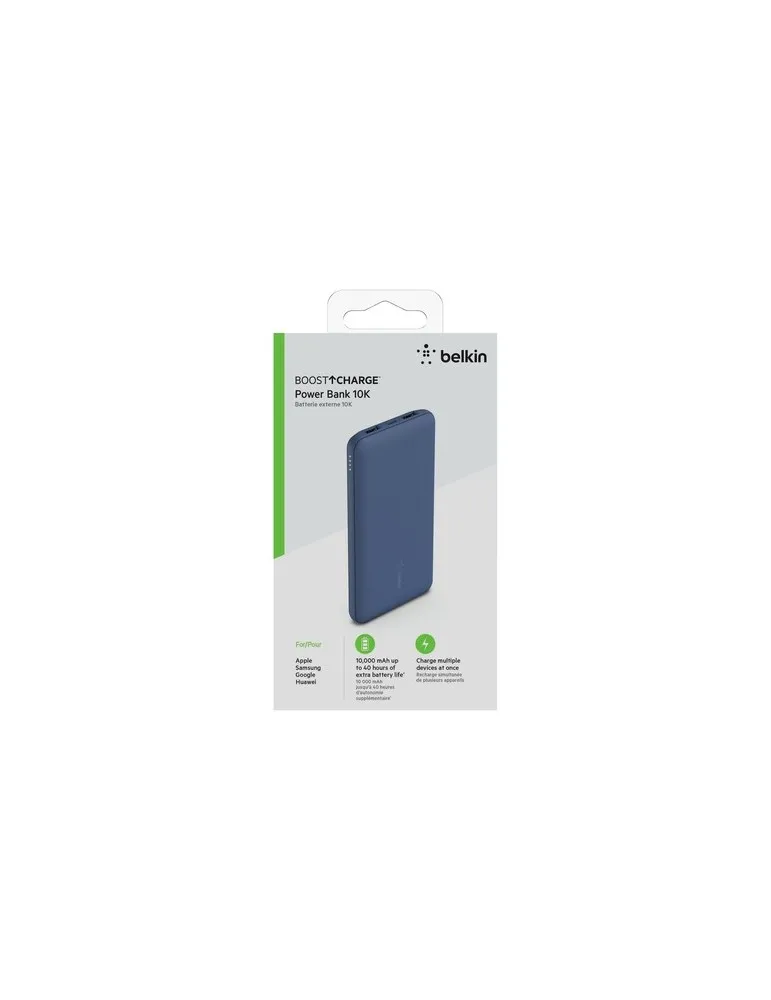 Belkin BoostCharge Powerbank 10K impression logo haute qualité