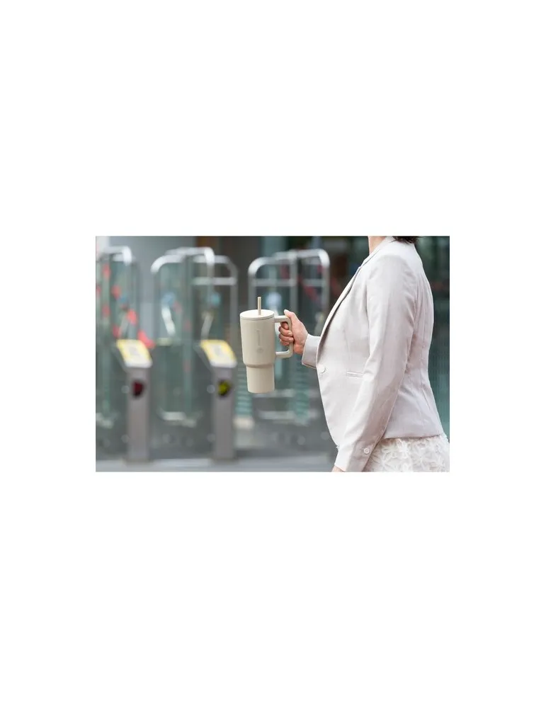 Rhino RCS Recycled Steel Cup 900 ml impression logo haute qualité