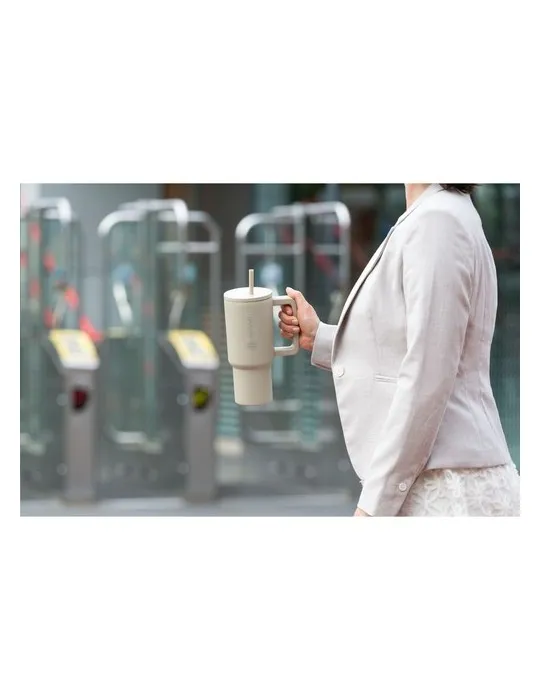 Rhino RCS Recycled Steel Cup 900 ml impression logo haute qualité