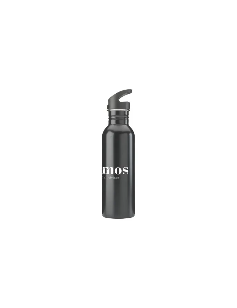 Dakota RCS Recycled Steel Bottle 750 ml bouteille personnalisable avec votre logo