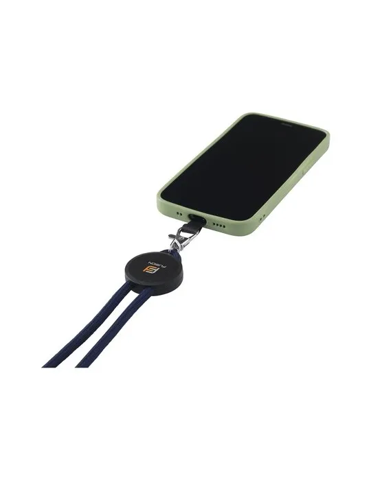 Lace Lanyard GRS RPET 0,5 cm cordelière téléphonique