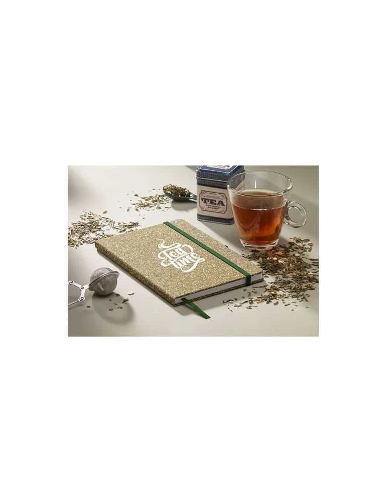 TeaGround Cork Notebook A5 carnet de notes impression haute définition