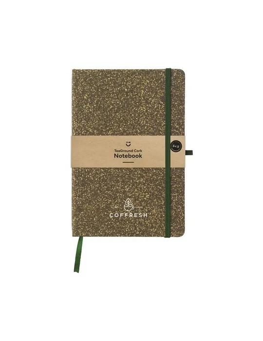 TeaGround Cork Notebook A5 carnet de notes marquage laser ultra précis