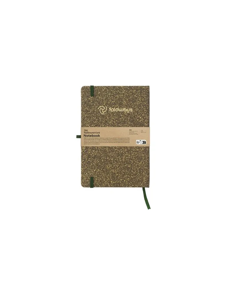 TeaGround Cork Notebook A5 carnet de notes livraison express 24h 48h
