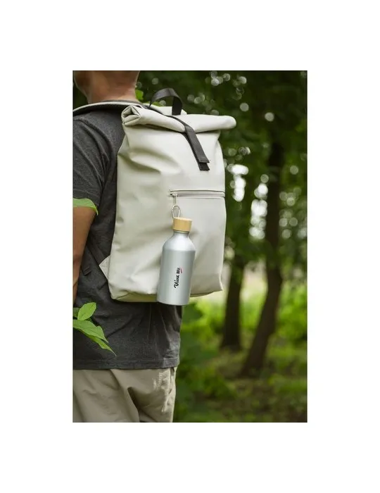 AluBamboo GRS Recycled Alu 500 ml bouteille impression haute définition