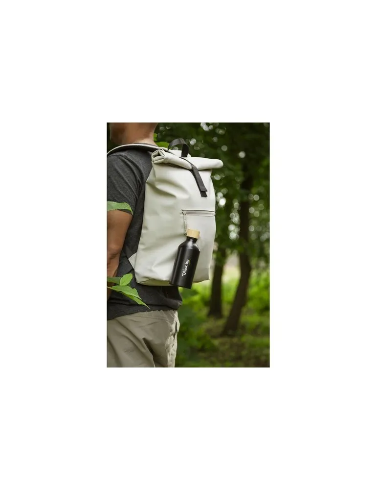 AluBamboo GRS Recycled Alu 500 ml bouteille accessoire événementiel unique