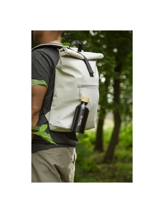 AluBamboo GRS Recycled Alu 500 ml bouteille accessoire événementiel unique