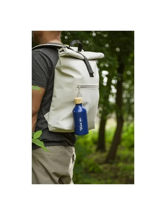 AluBamboo GRS Recycled Alu 500 ml bouteille cadeau collaborateur premium