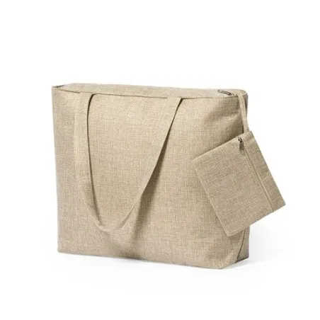 Sac Personnalisé de Shopping Drexis Matières : PET Couleurs : rouge goodies publicitaire événementiel