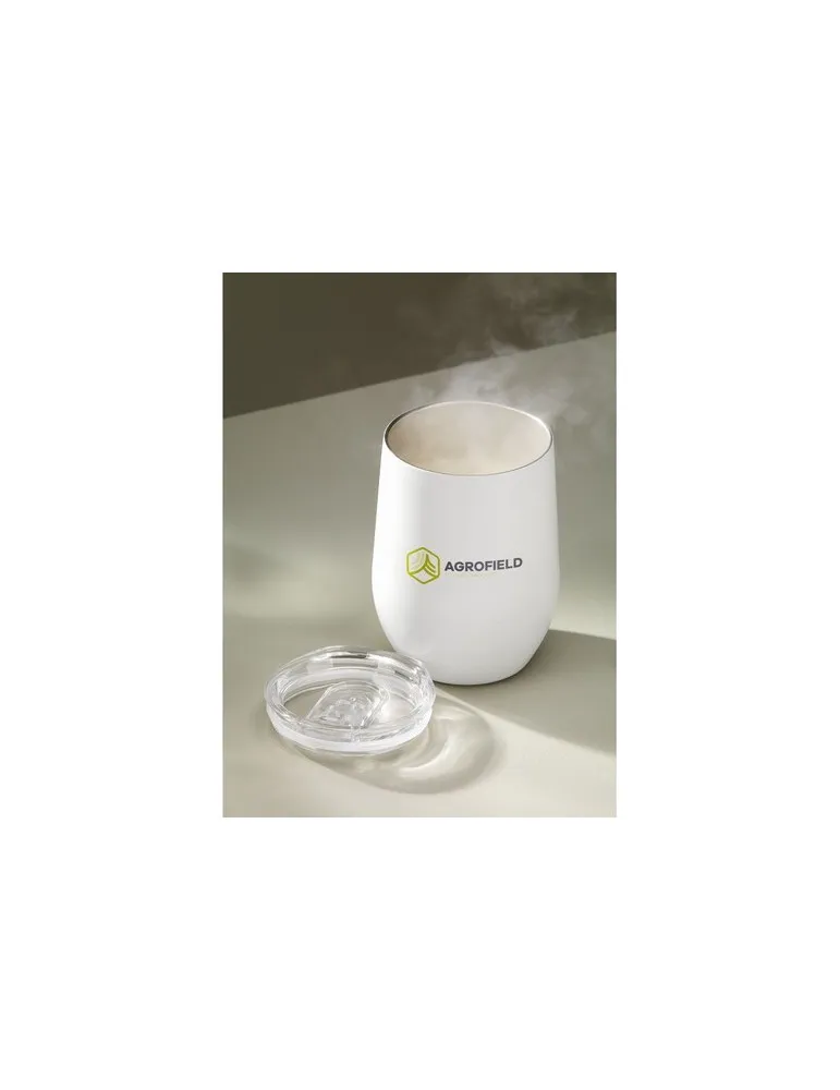 Huevo RCS Recycled Steel Cup 350 ml thermos personnalisable avec votre logo