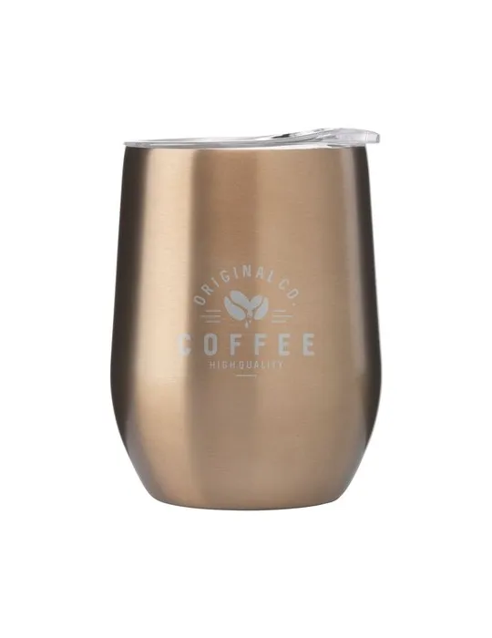 Huevo RCS Recycled Steel Cup 350 ml thermos cadeau entreprise pas cher