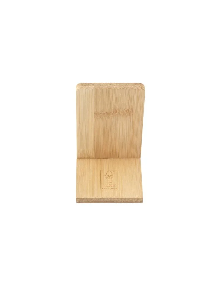 Miyo Bamboo Phone Stand support de téléphone marquage laser ultra précis