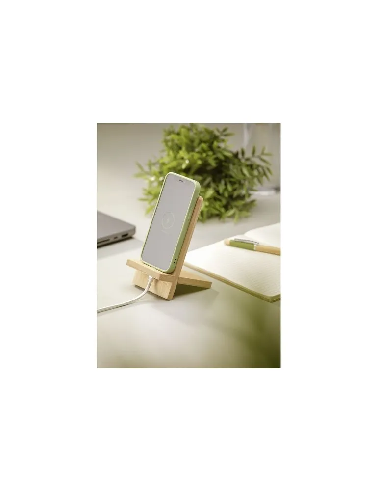 Miyo Bamboo Phone Stand support de téléphone cadeau collaborateur premium