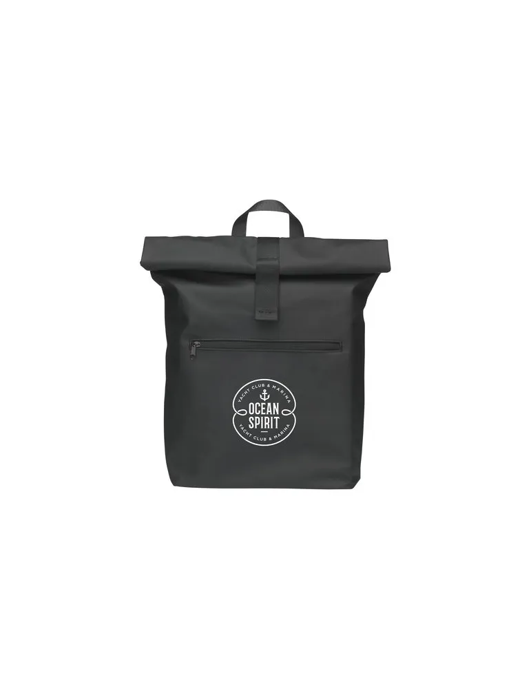 Lennon RCS Recycled Roll-Top Backpack sac à dos marquage laser ultra précis