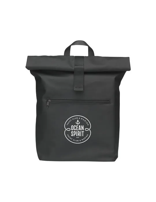 Lennon RCS Recycled Roll-Top Backpack sac à dos marquage laser ultra précis
