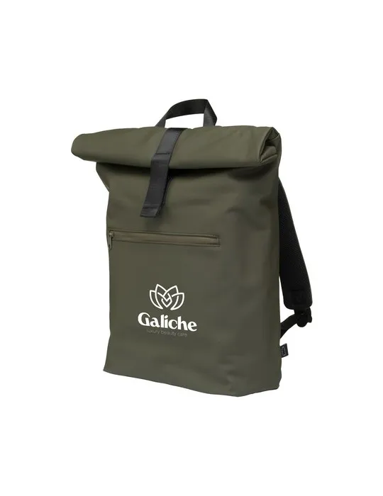 Lennon RCS Recycled Roll-Top Backpack sac à dos personnalisable avec votre logo