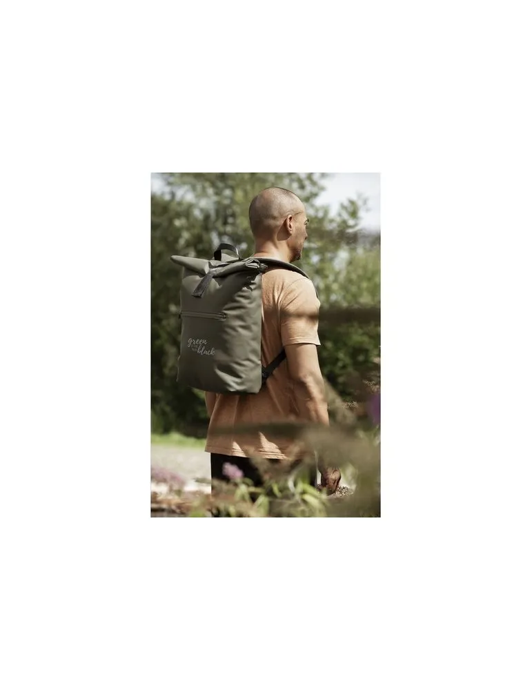 Lennon RCS Recycled Roll-Top Backpack sac à dos goodies publicitaire événementiel