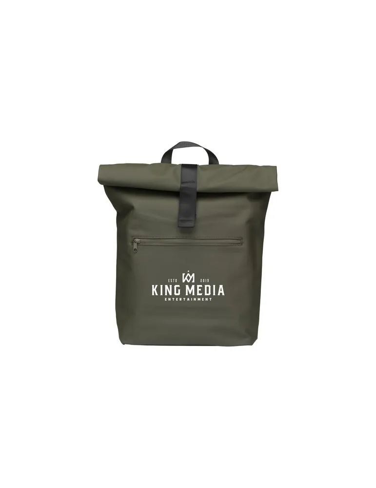 Lennon RCS Recycled Roll-Top Backpack sac à dos impression haute définition