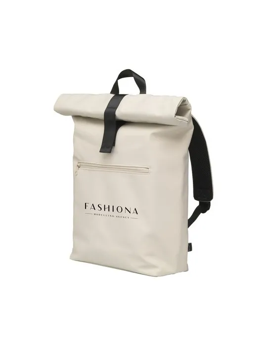 Lennon RCS Recycled Roll-Top Backpack sac à dos goodies publicitaire durable