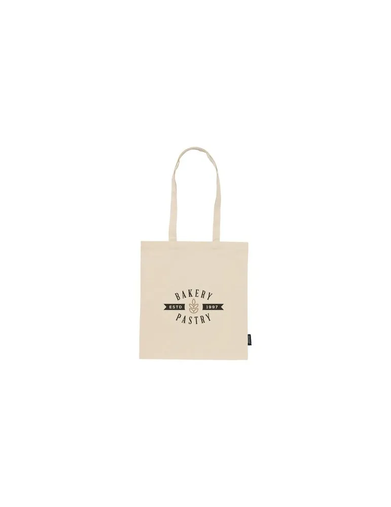 ShoppyBag GRS Recycled Cotton (180 g/m²) sac shopping personnalisable avec votre logo