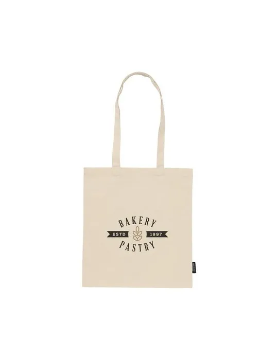 ShoppyBag GRS Recycled Cotton (180 g/m²) sac shopping personnalisable avec votre logo