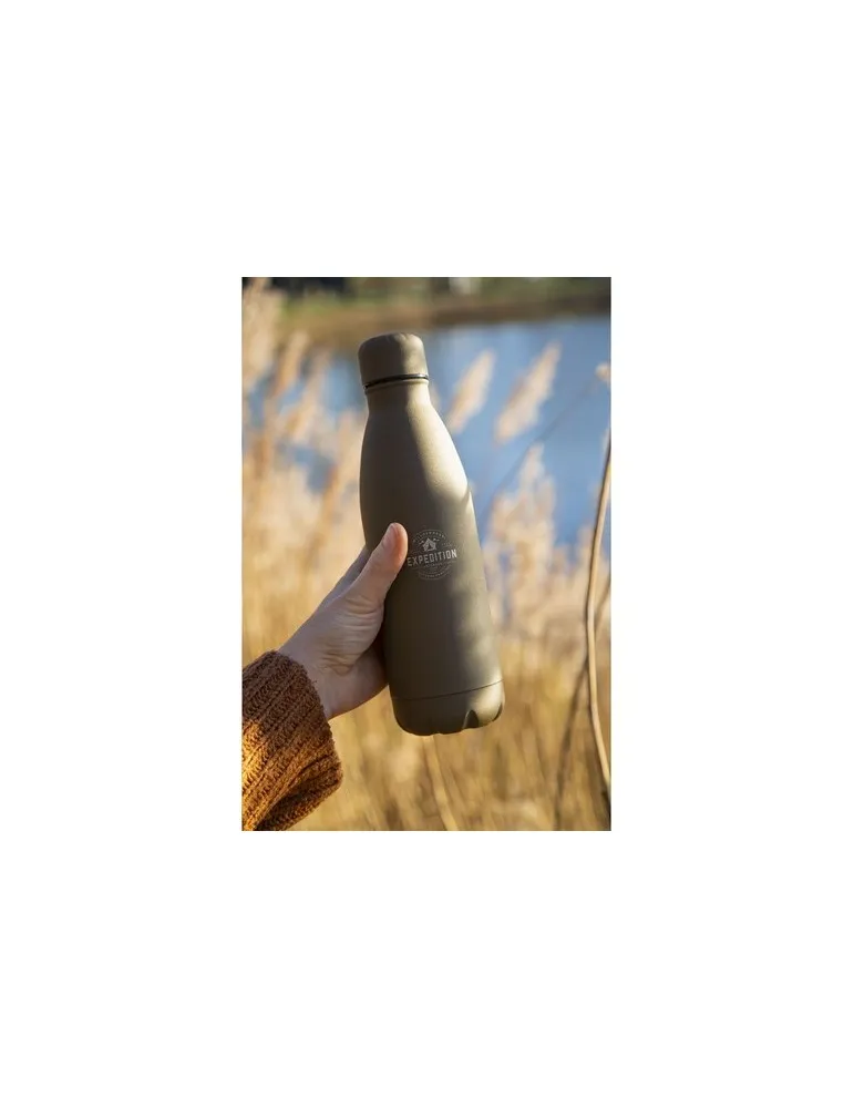 Topflask Premium RCS Recycled Steel 500 ml bouteille impression haute définition