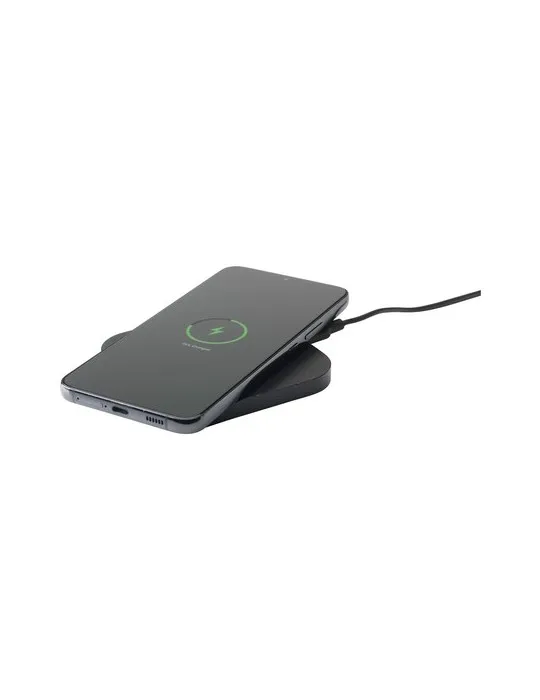 Bamboo Wireless Charger 15W chargeur sans fil objet promotionnel éco-responsable