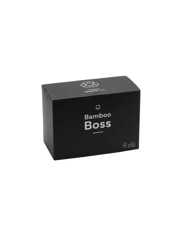 Bamboo Boss 15W support de charge/porte-stylo goodies entreprise design