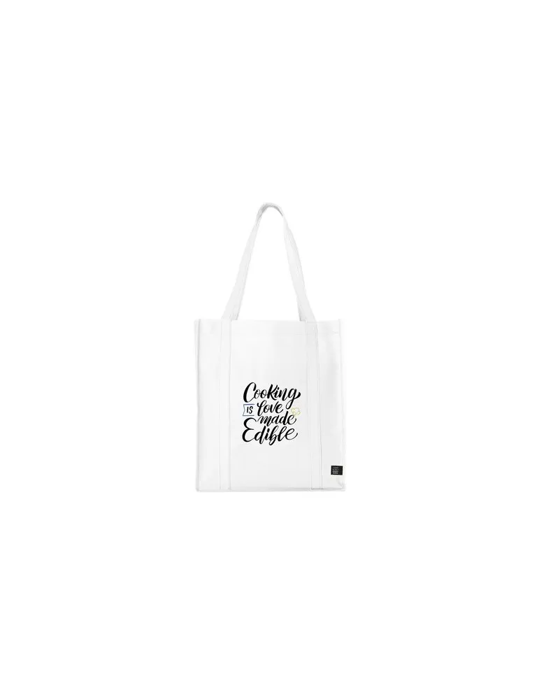 Shop XL GRS RPET (80 g/m²) sac shopping impression logo haute qualité