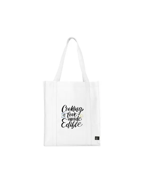 Shop XL GRS RPET (80 g/m²) sac shopping impression logo haute qualité