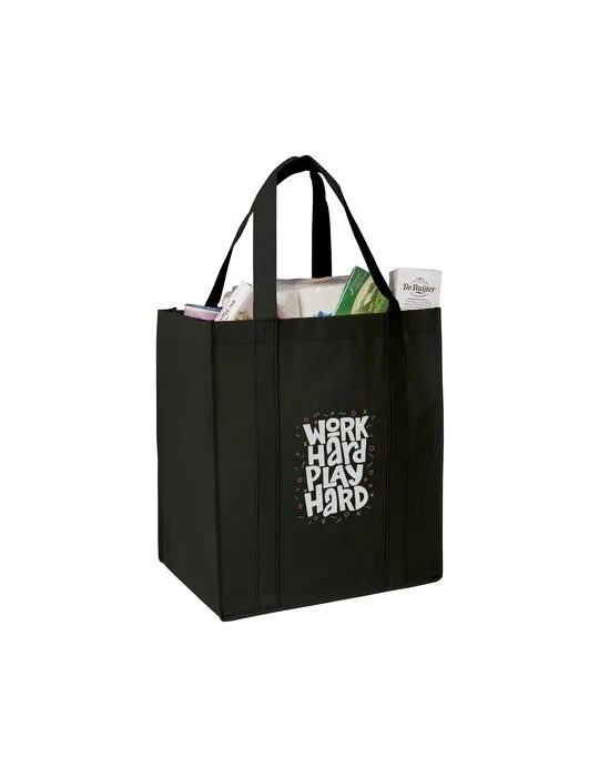 Shop XL GRS RPET (80 g/m²) sac shopping personnalisation rapide en France