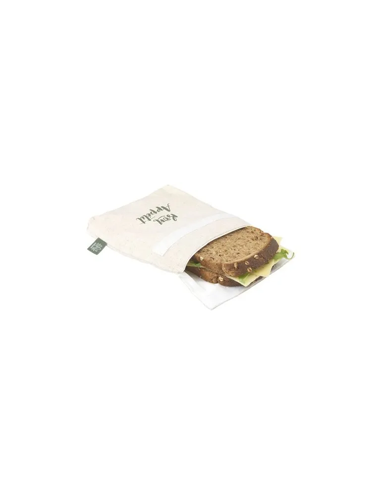 Hemp FoodPouch pochette à sandwich marquage laser ultra précis