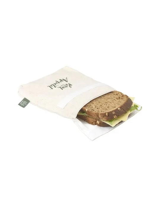 Hemp FoodPouch pochette à sandwich marquage laser ultra précis