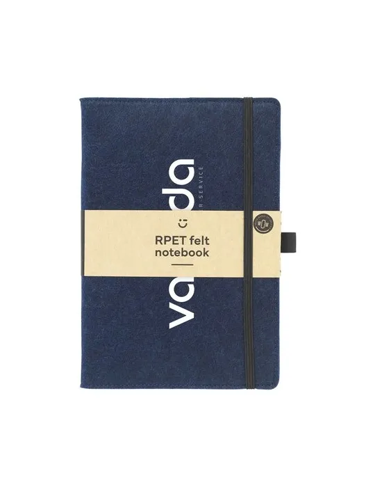 Felty GRS RPET Notebook A5 bloc-notes goodies personnalisé en stock