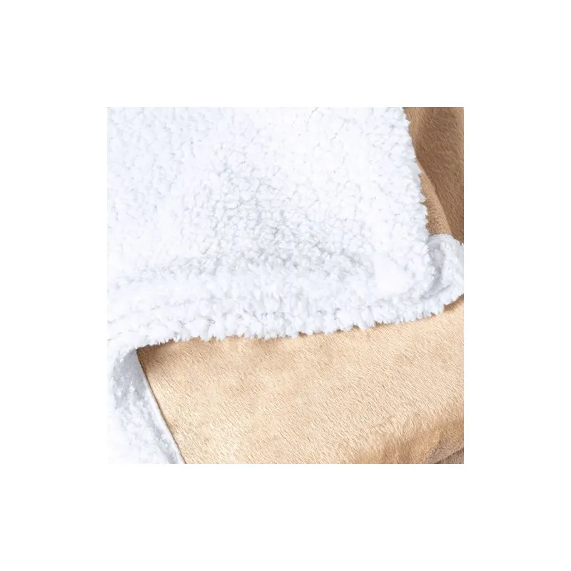 Couverture Personnalisée Économique en Linge de Maison Exclusif Haltebes Matières : grès Couleurs : noir marquage laser ultra pr