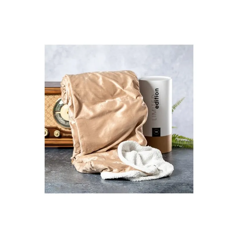 Couverture Personnalisée Économique en Linge de Maison Exclusif Haltebes Matières : grès Couleurs : noir personnalisation rapide