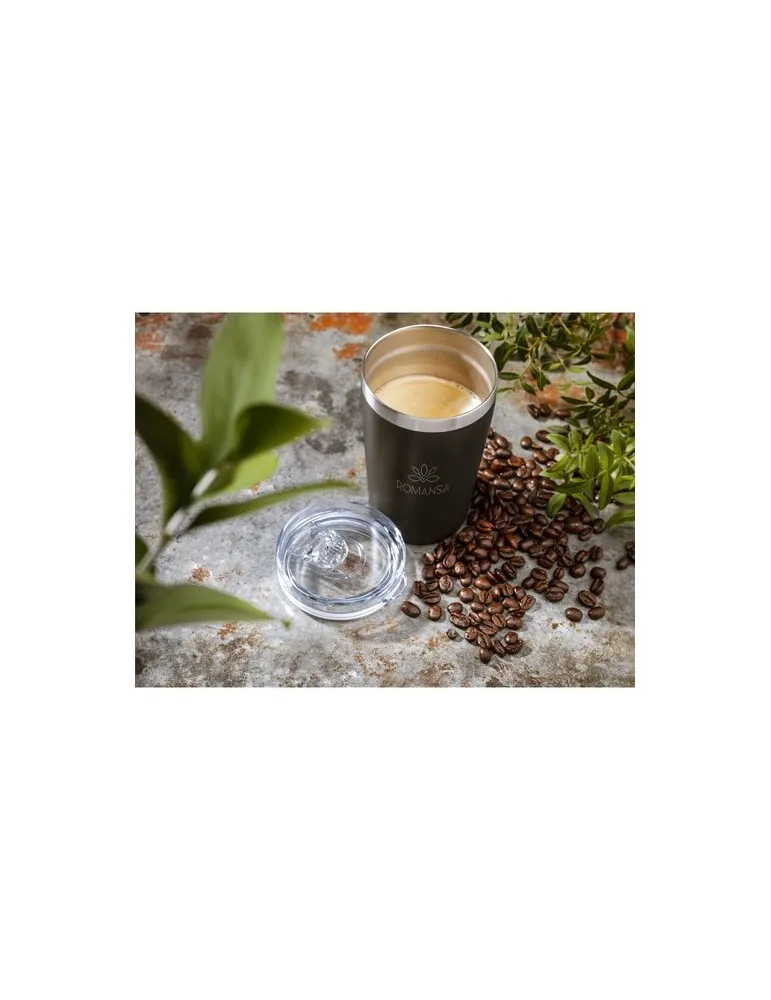 Re-Steel RCS Recycled Coffee Mug 380 ml gobelet thermos cadeau client original