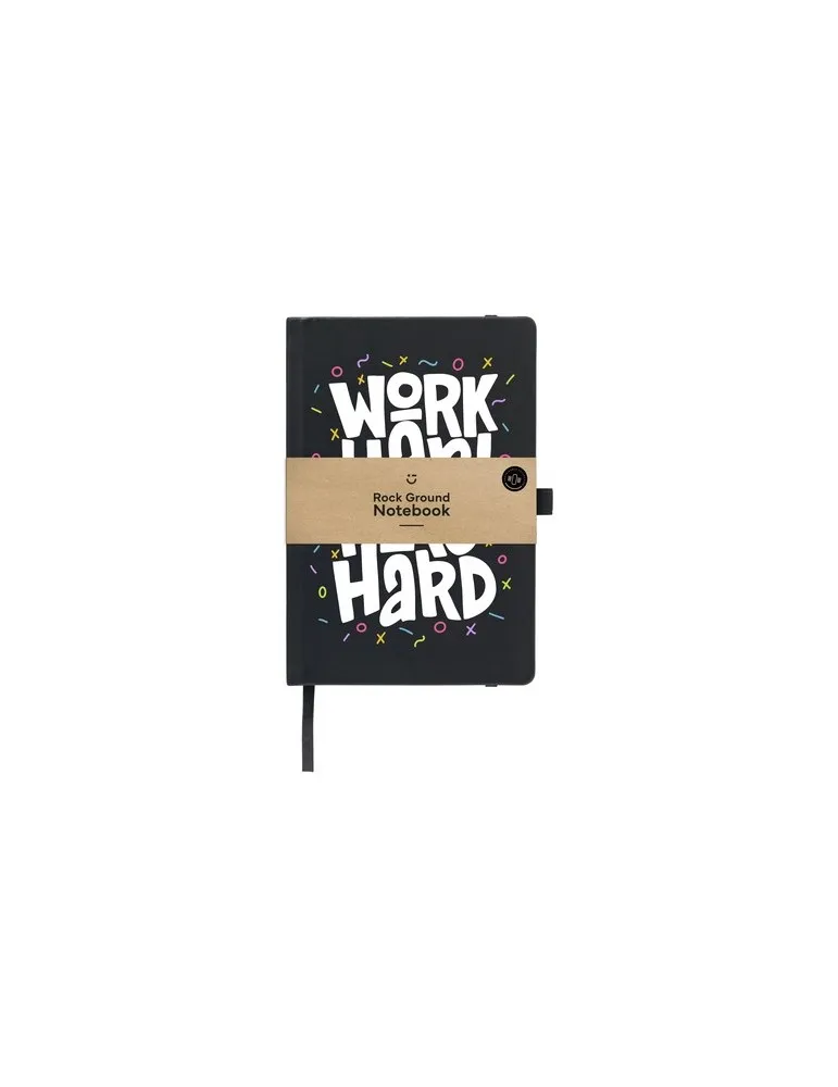Rock Ground Notebook A5 bloc-notes objet publicitaire robuste