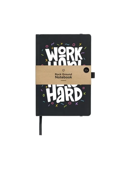 Rock Ground Notebook A5 bloc-notes objet publicitaire robuste