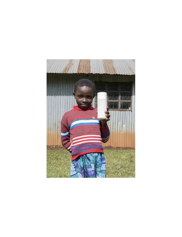 Join The Pipe Nairobi Ring Bottle White 500ml bouteille cadeau affaires élégant