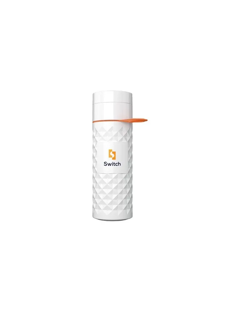 Join The Pipe Nairobi Ring Bottle White 500ml bouteille objet publicitaire robuste