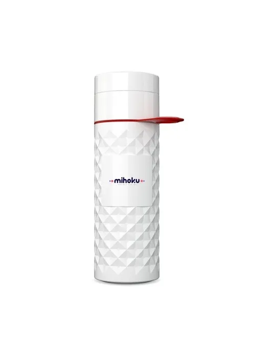 Join The Pipe Nairobi Ring Bottle White 500ml bouteille goodies personnalisé en stock