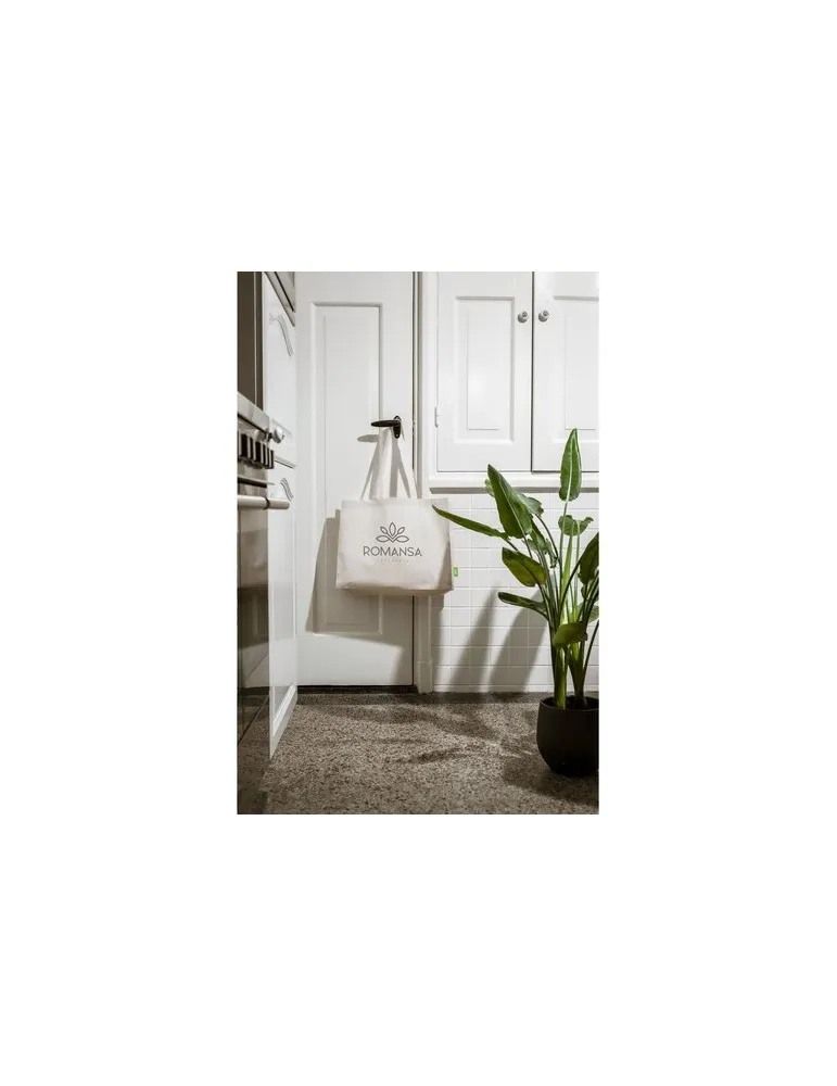 ECO Shopper GOTS Organic Cotton (180 g/m²) sac shopping personnalisable avec votre logo