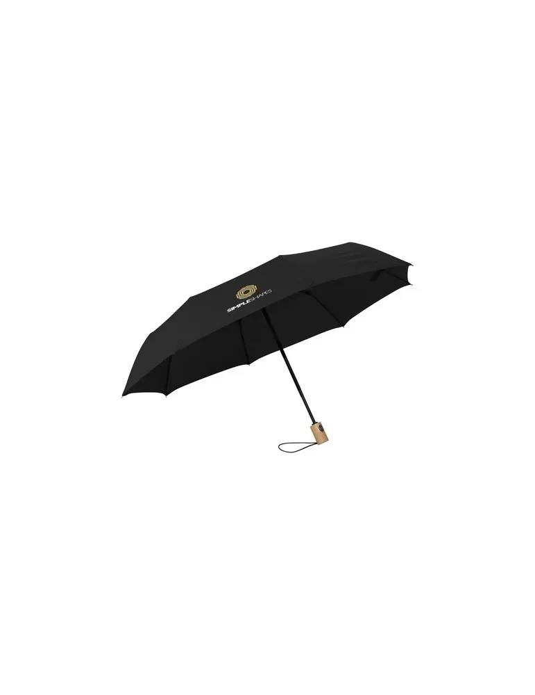 Michigan parapluie pliable en RCS RPET de 21 inch impression haute définition