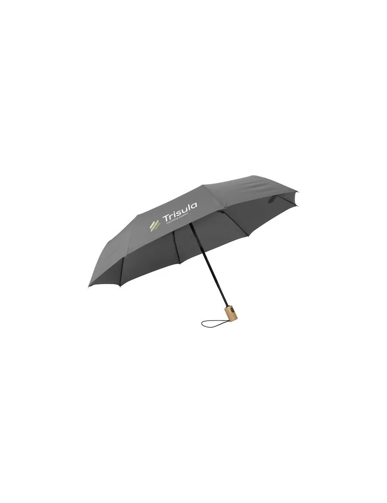 Michigan parapluie pliable en RCS RPET de 21 inch personnalisable avec votre logo