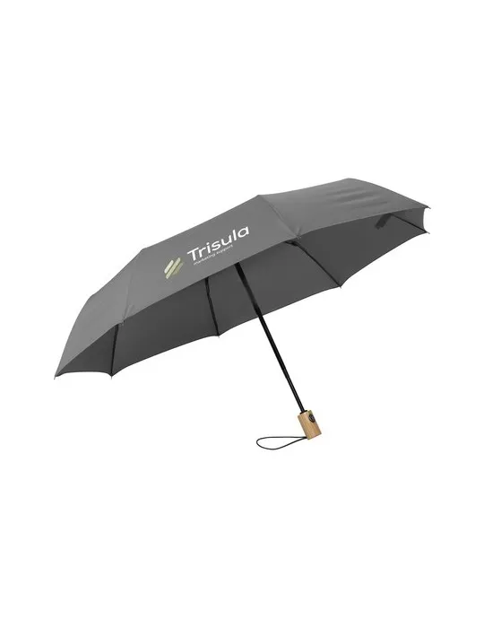 Michigan parapluie pliable en RCS RPET de 21 inch personnalisable avec votre logo