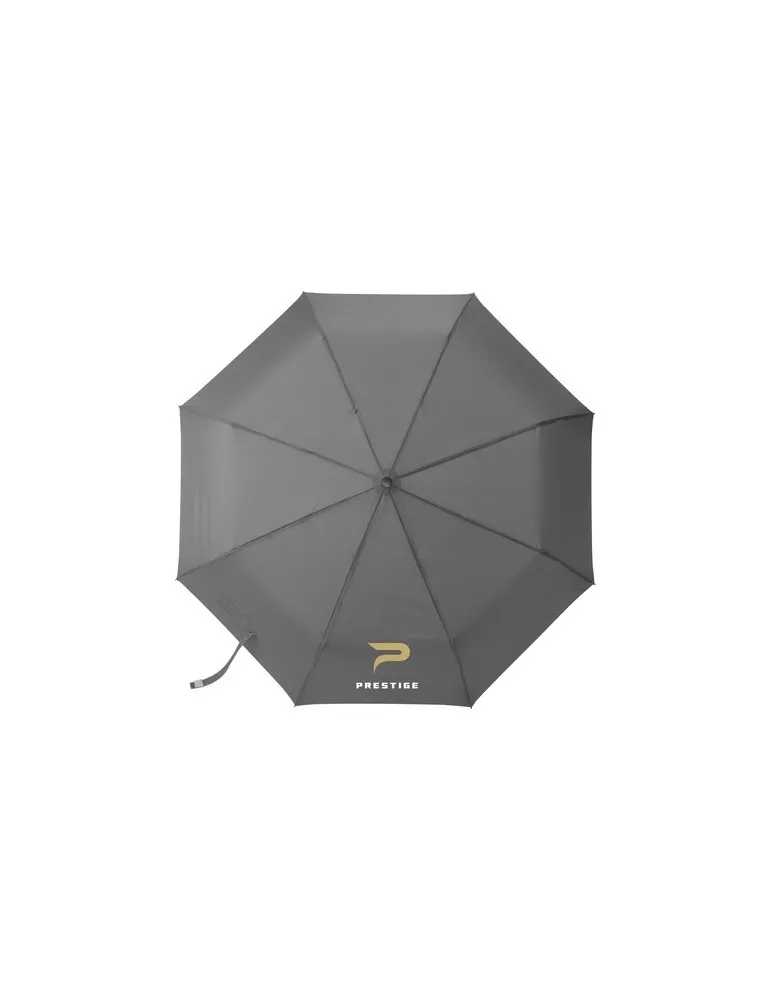 Michigan parapluie pliable en RCS RPET de 21 inch marquage laser ultra précis