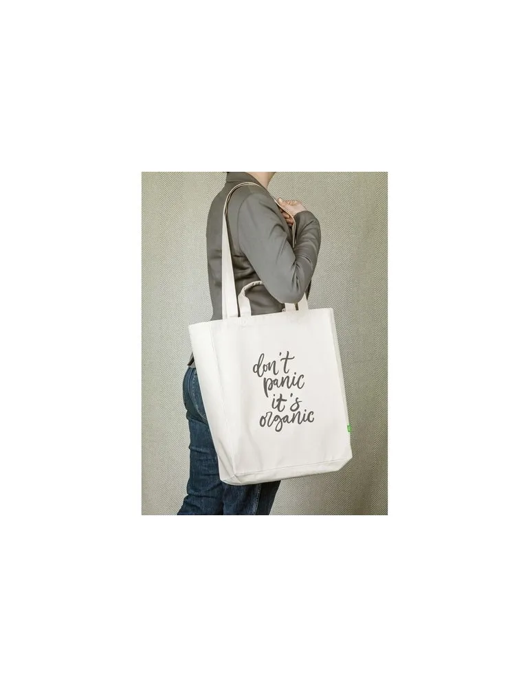 Organic Cotton Canvas GOTS Tote Bag (280 g/m²) sac personnalisable avec votre logo