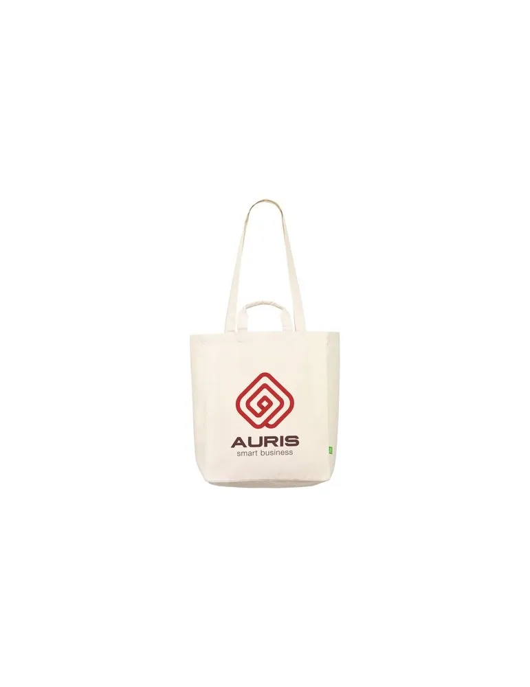 Organic Cotton Canvas GOTS Tote Bag (280 g/m²) sac goodies publicitaire événementiel