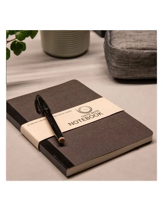 Coffee Notebook A5 bloc-notes objet promotionnel éco-responsable